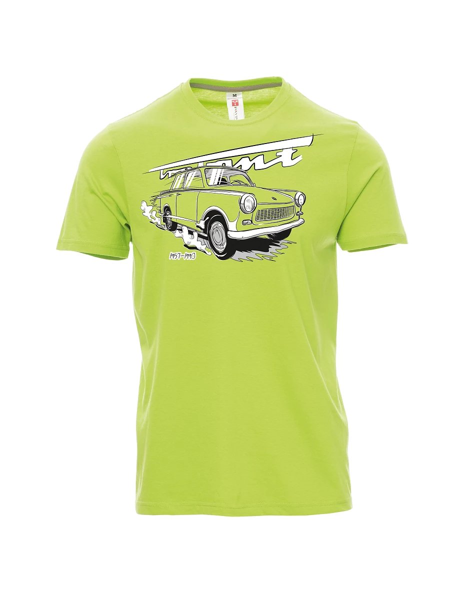 Męski t-shirt jasno zielony Trabi 601