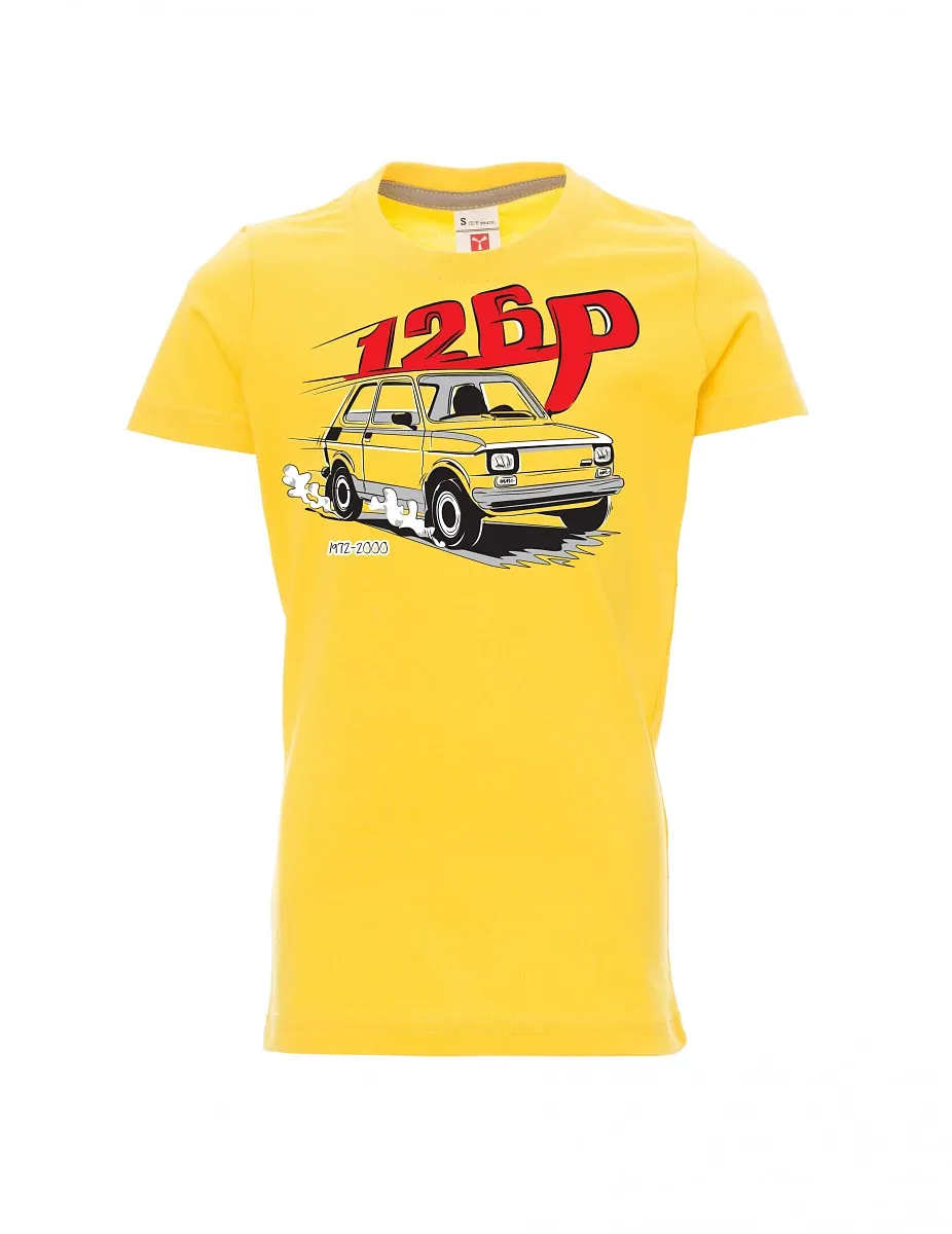 Dziecięcy t-shirt żółty Maluch