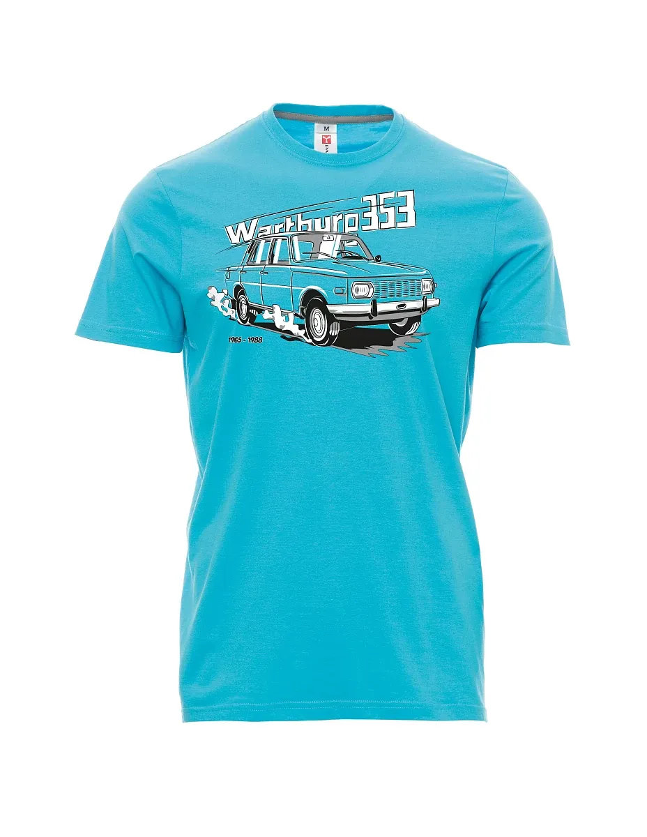 Męski t-shirt turkusowy Wartburg 353