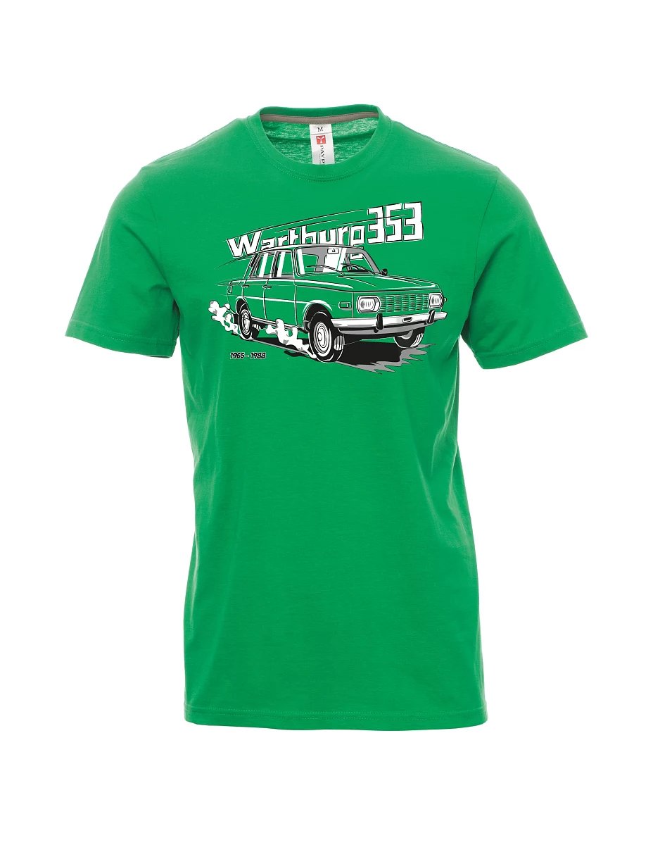 Męski t-shirt zielony Wartburg 353