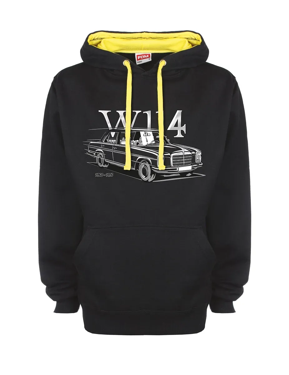 Bluza żółto -czarna W114