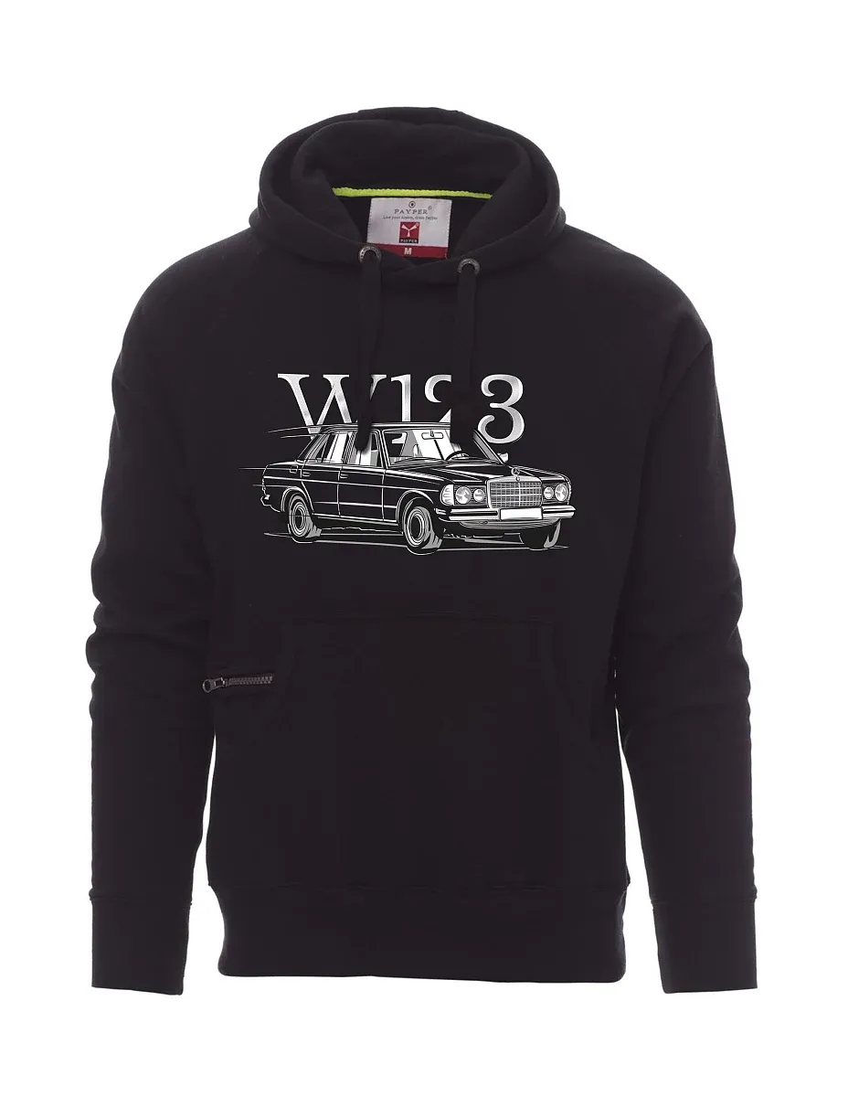 Męska bluza czarna W123