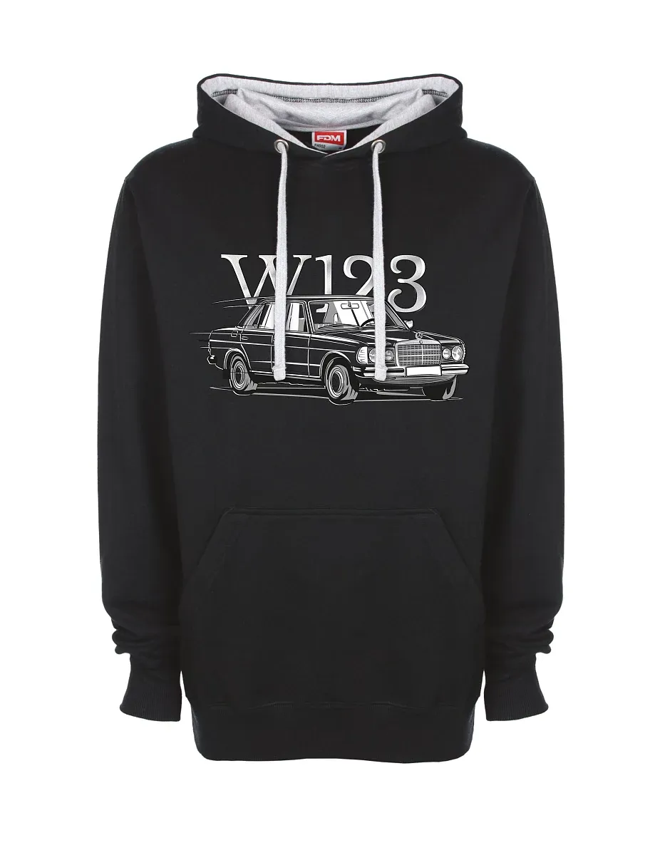 Bluza szaro-czarna W123
