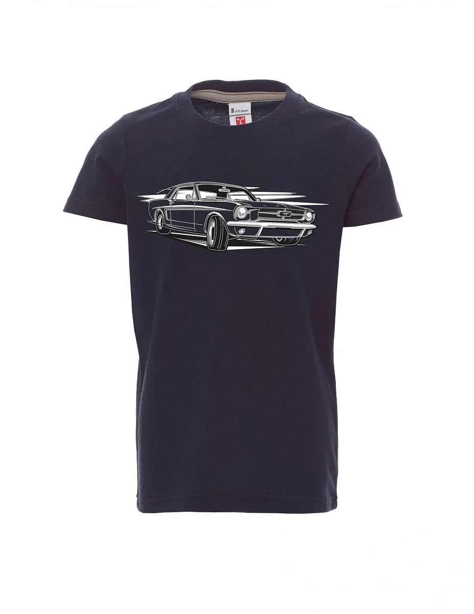 Dziecięcy t-shirt navy Mustang