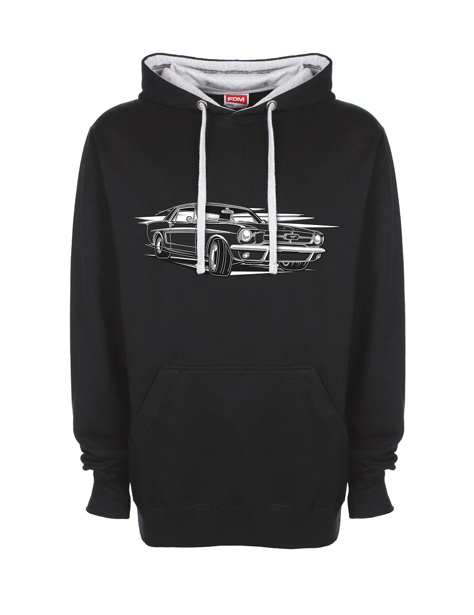 Bluza szaro-czarna Mustang