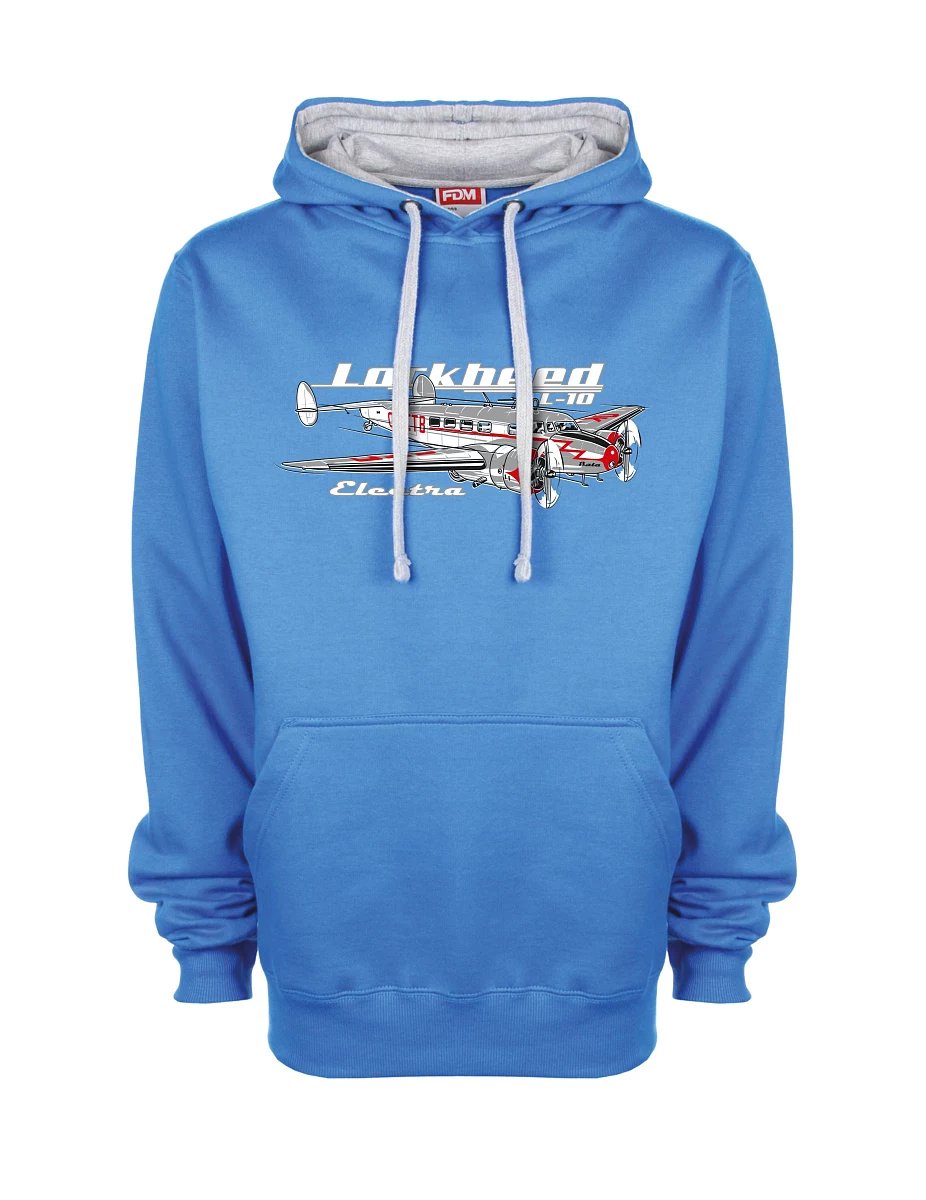 Bluza szaro-niebieska Lockheed L-10