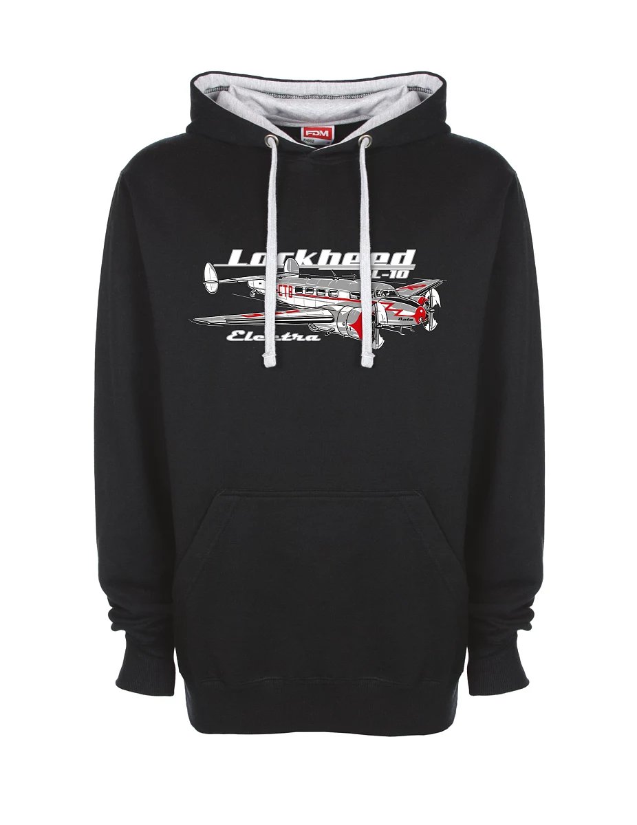 Bluza szaro-czarna Lockheed L-10