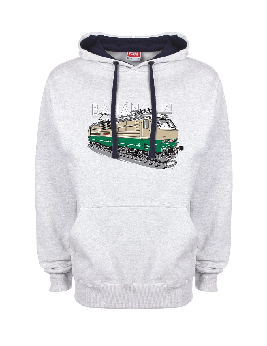 Bluza niebiesko-szara Lokomotywa elektryczna 151 "banan"