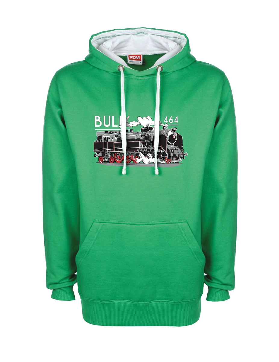 Bluza biało-zielona Lokomotywa 464