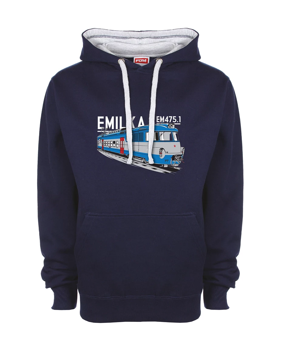 Bluza szaro-królewsko niebieska Agregaty elektryczne 475,1