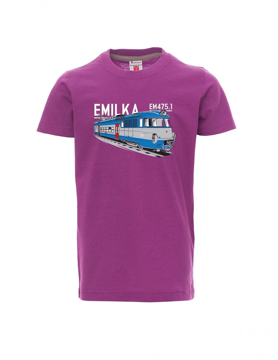 Dziecięcy t-shirt purpurowy Agregaty elektryczne 475,1