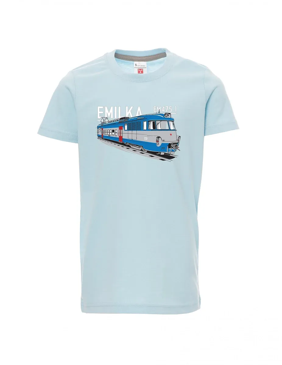 Dziecięcy t-shirt niebieski Agregaty elektryczne 475,1
