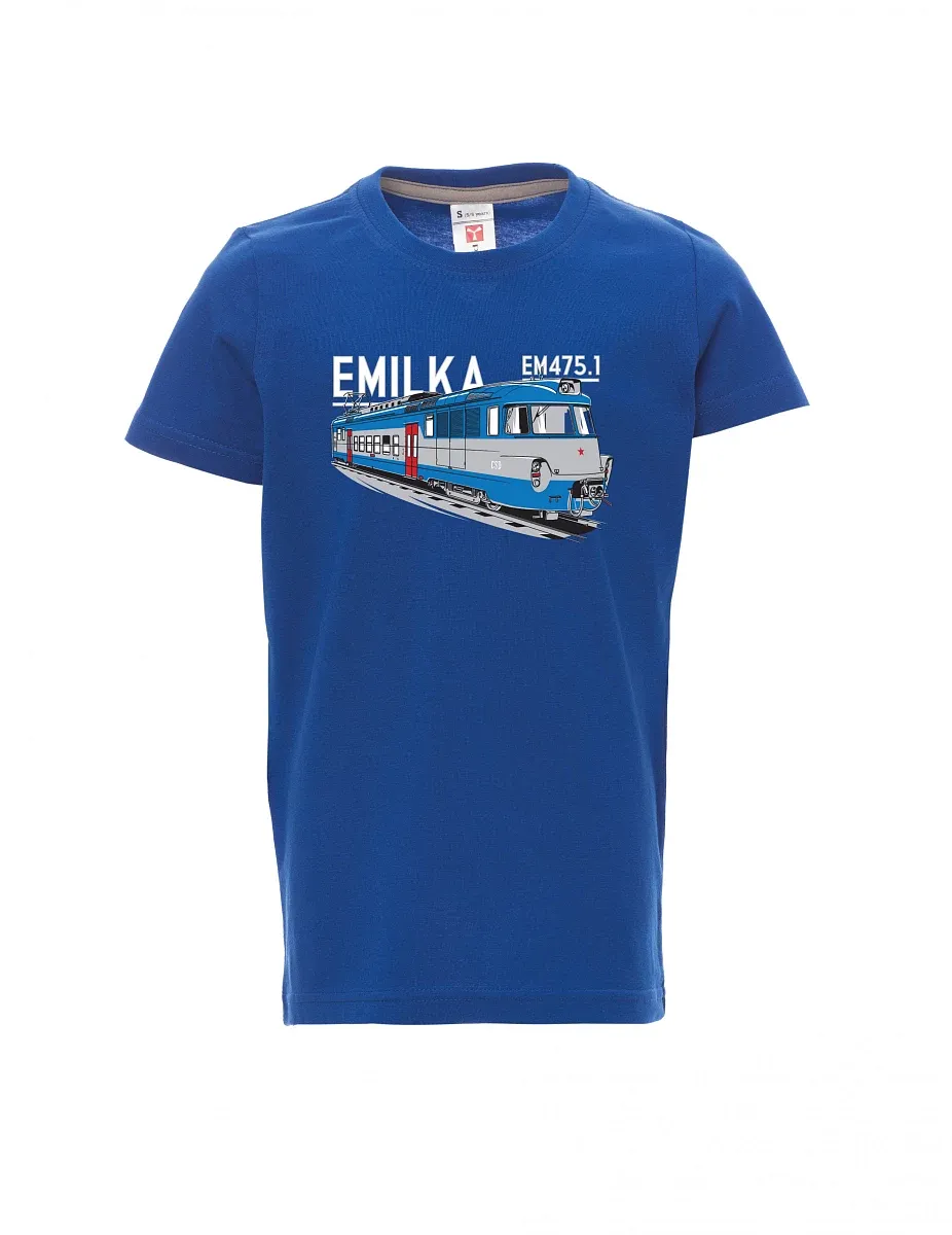 Dziecięcy t-shirt niebieski Agregaty elektryczne 475,1