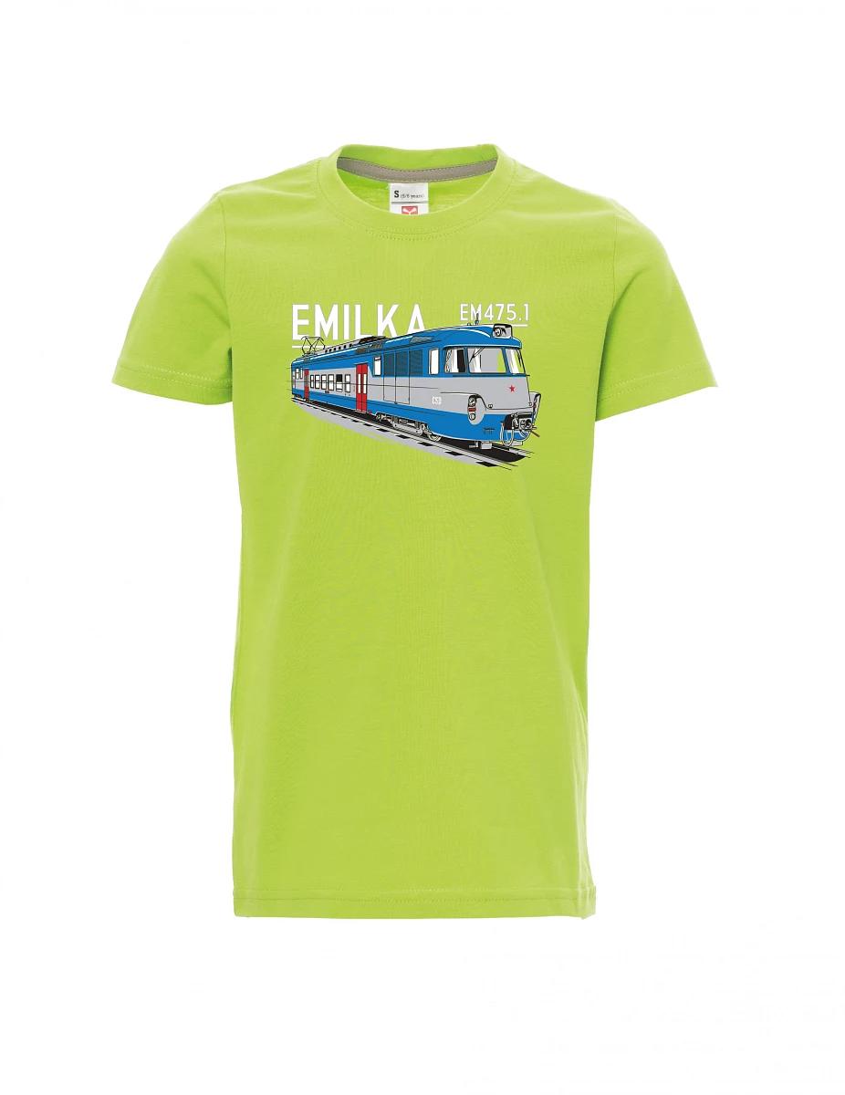 Dziecięcy t-shirt jasno zielony Agregaty elektryczne 475,1