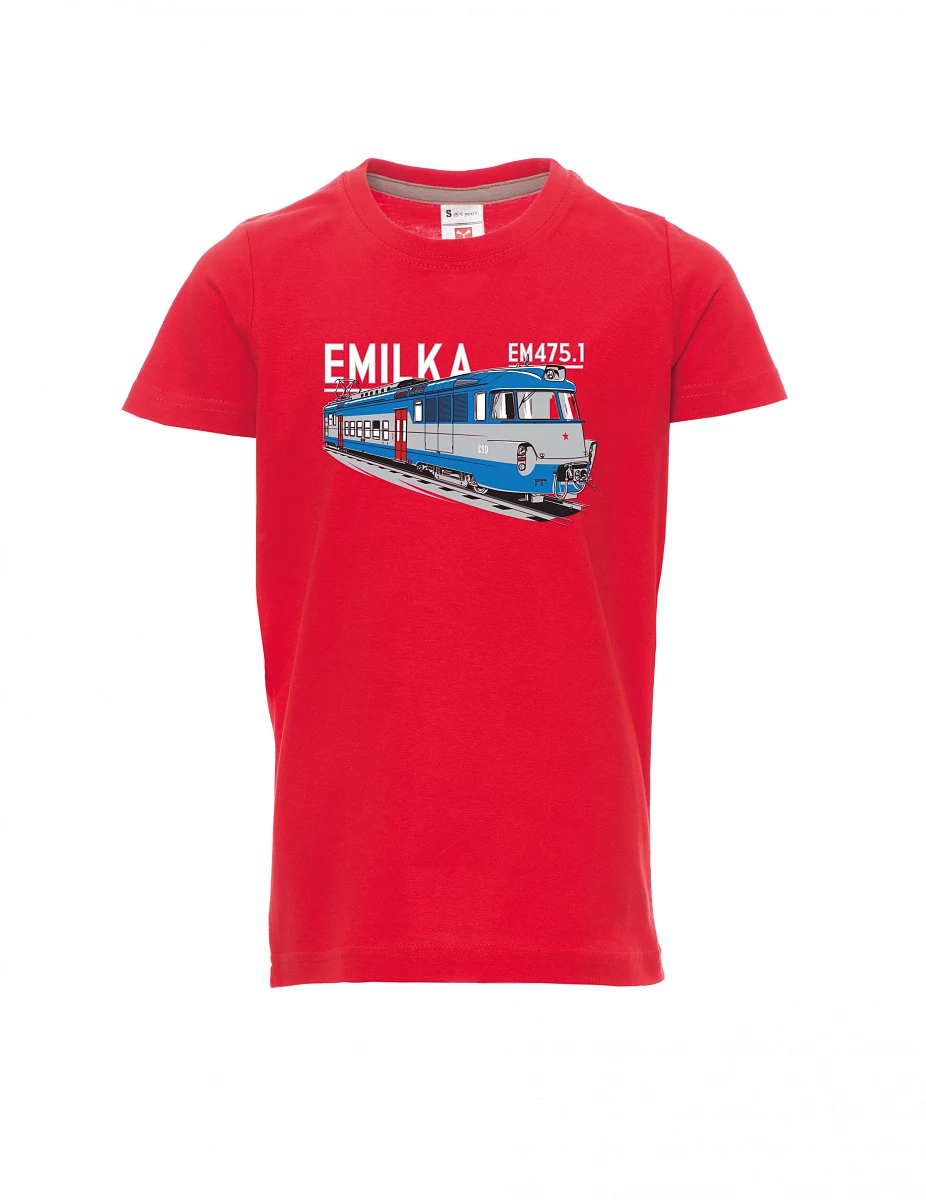 Dziecięcy t-shirt czerwony Agregaty elektryczne 475,1