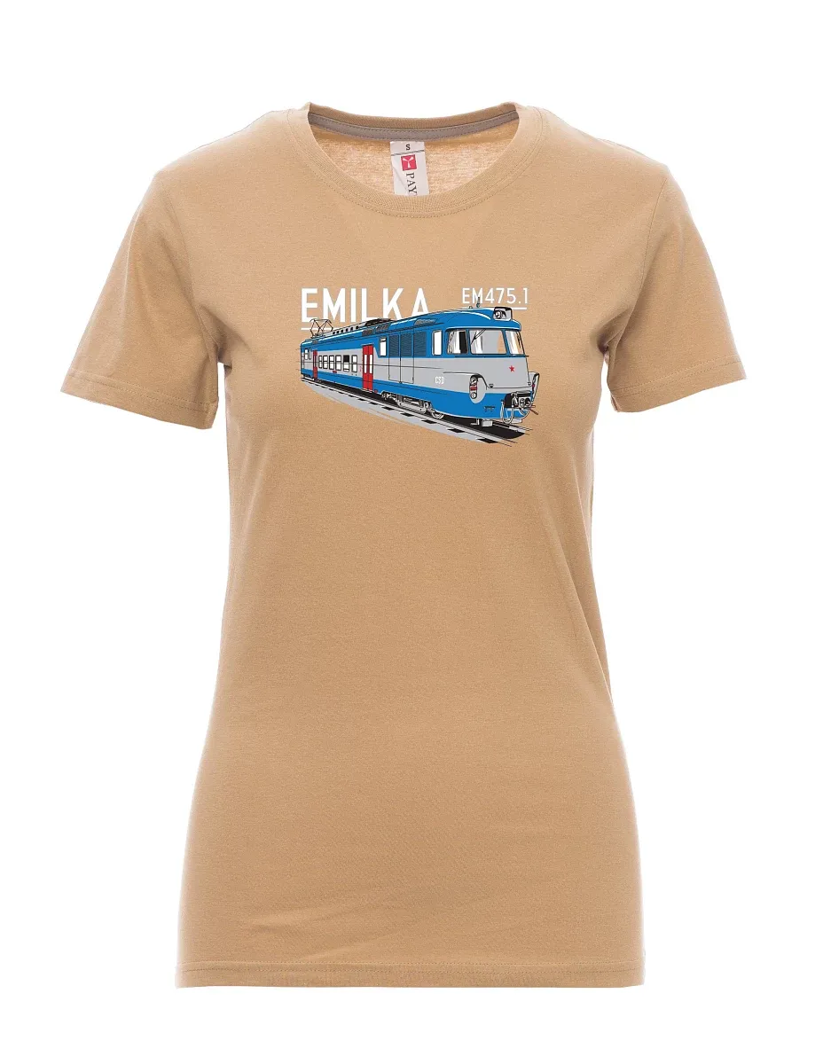 Damski t-shirt brązowy Agregaty elektryczne 475,1