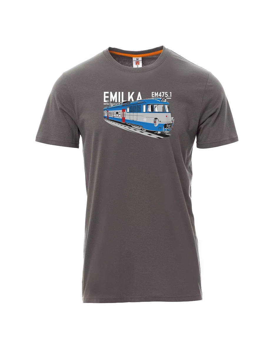 Męski t-shirt szary Agregaty elektryczne 475,1