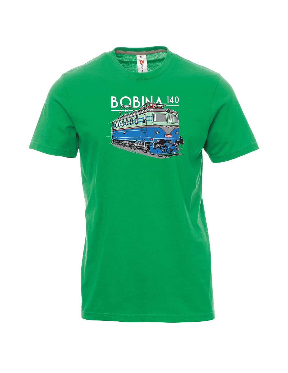 Męski t-shirt zielony Lokomotywa 140