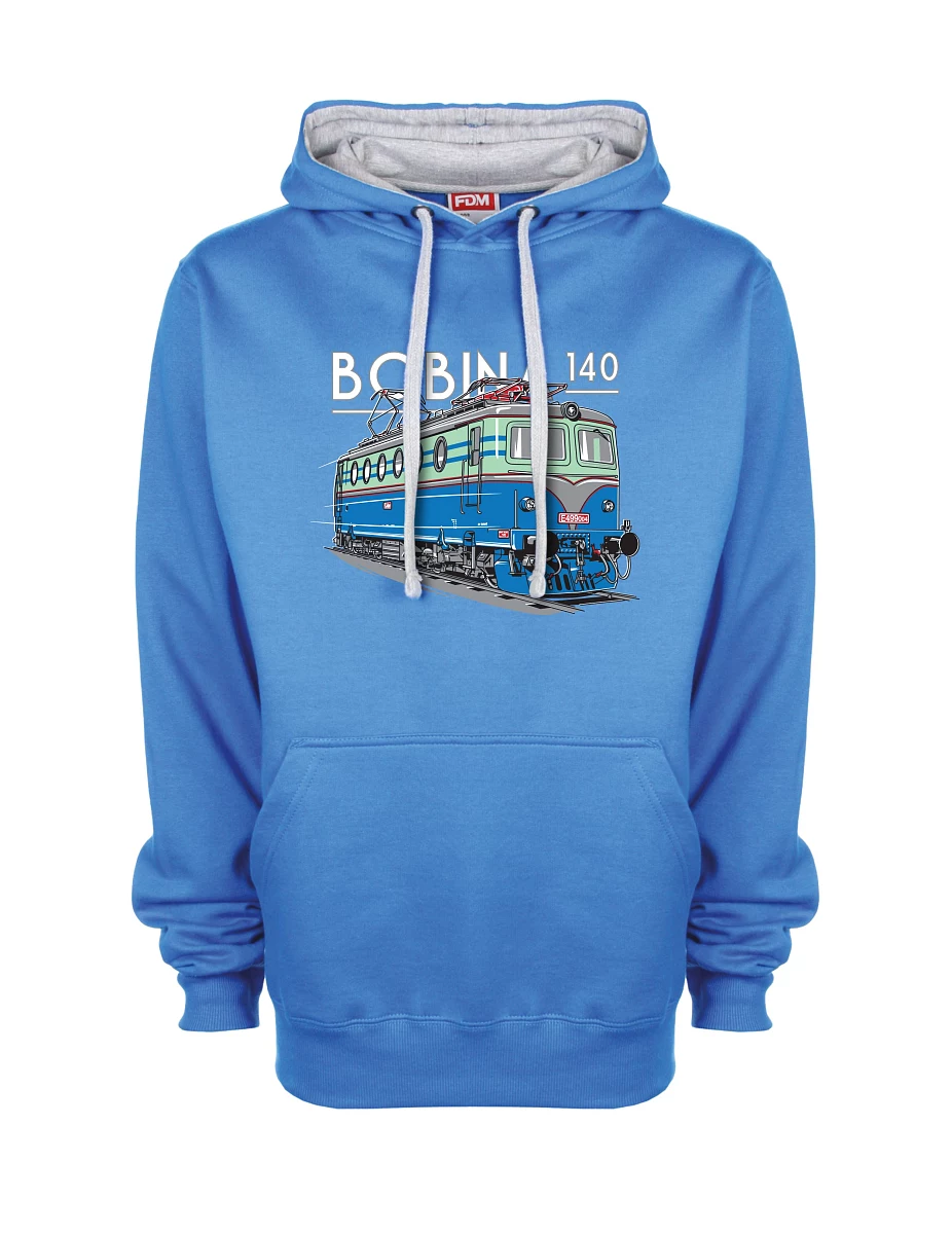 Bluza szaro-niebieska Lokomotywa 140
