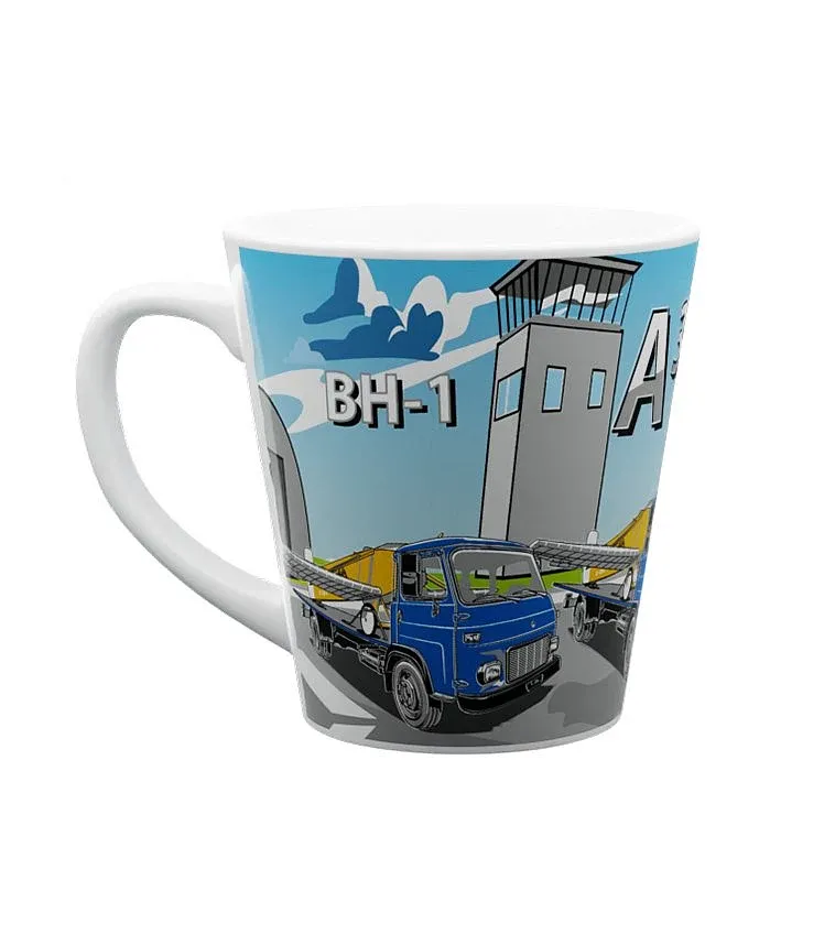 Ceramiczny kubek Avia A30 oraz samolot BH - 1 300 ml