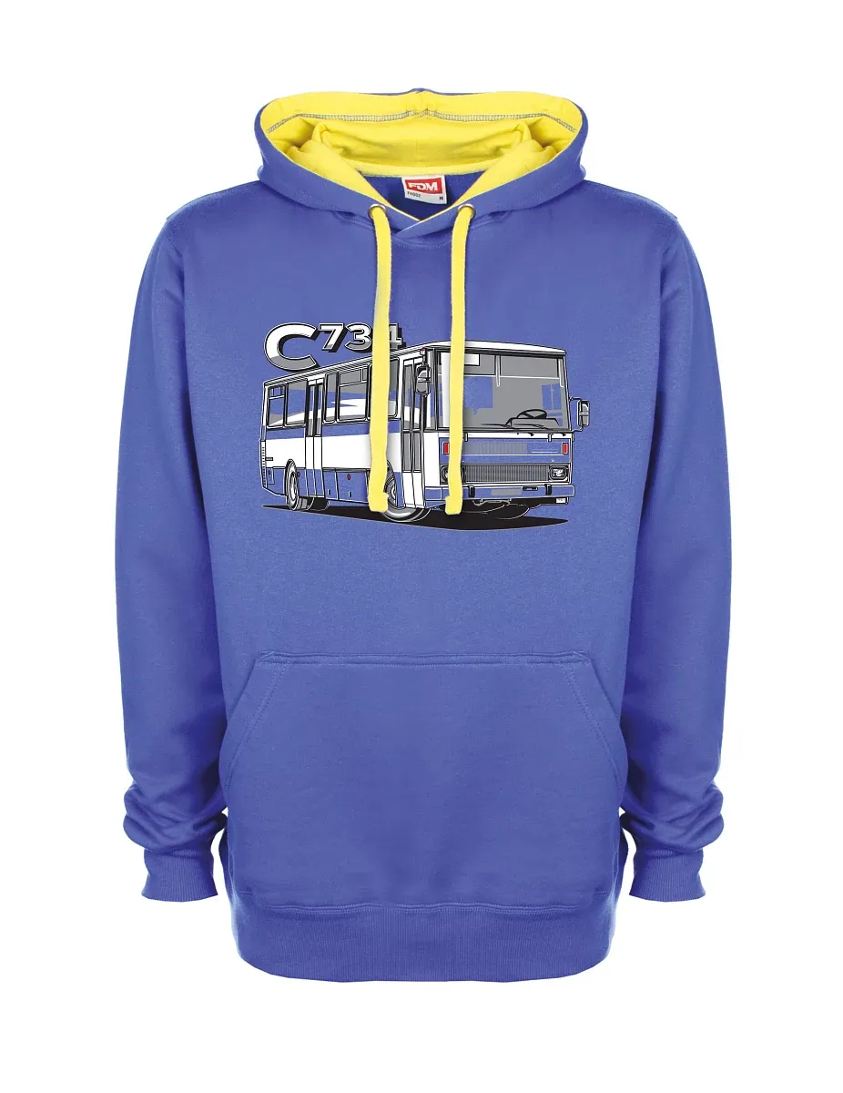 Bluza żółto-niebieska autobus C734