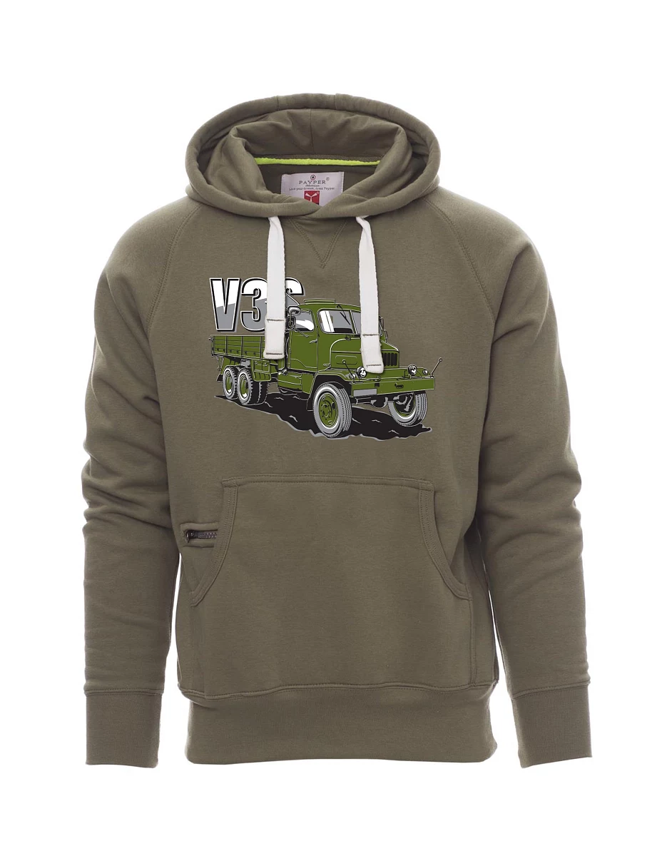 Męska bluza Khaki  Ciężarówka V3S Ciężarówka z platformą