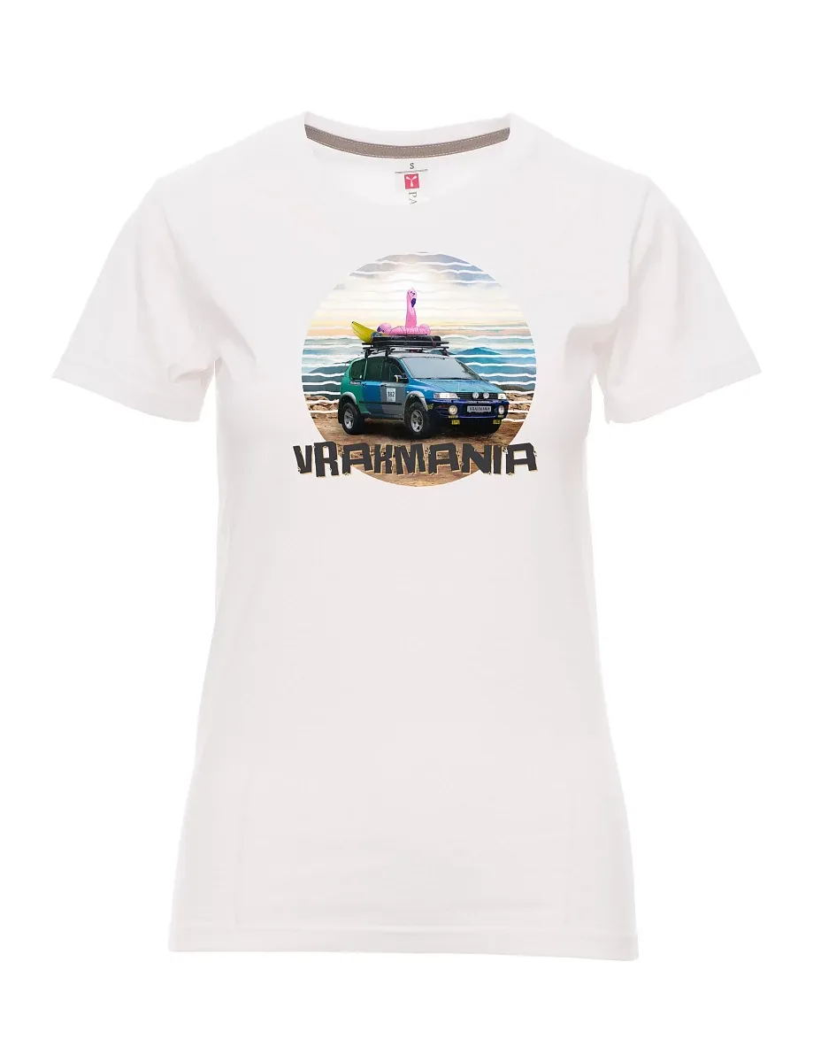 Damski t-shirt biały Vrakmania