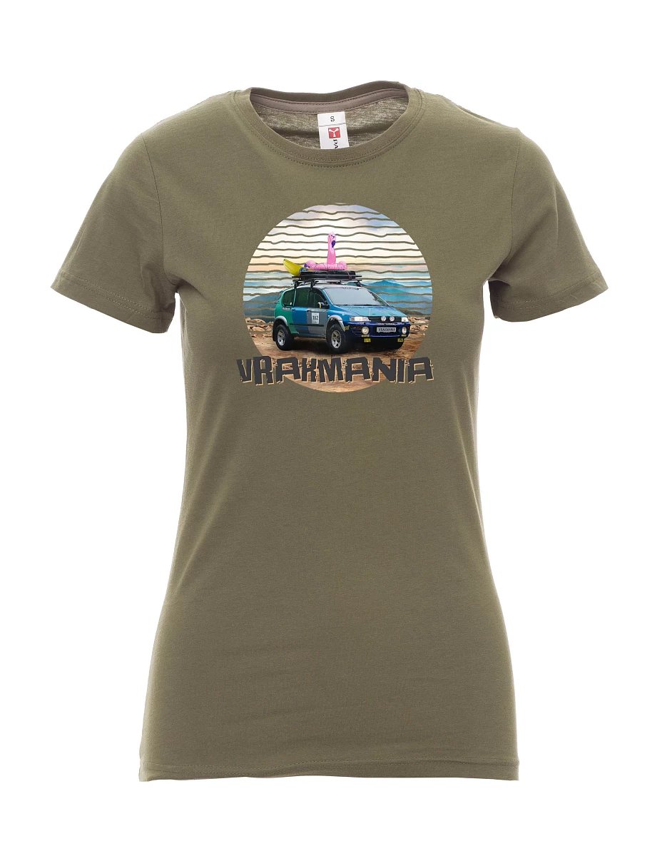 Damski t-shirt khaki Vrakmania