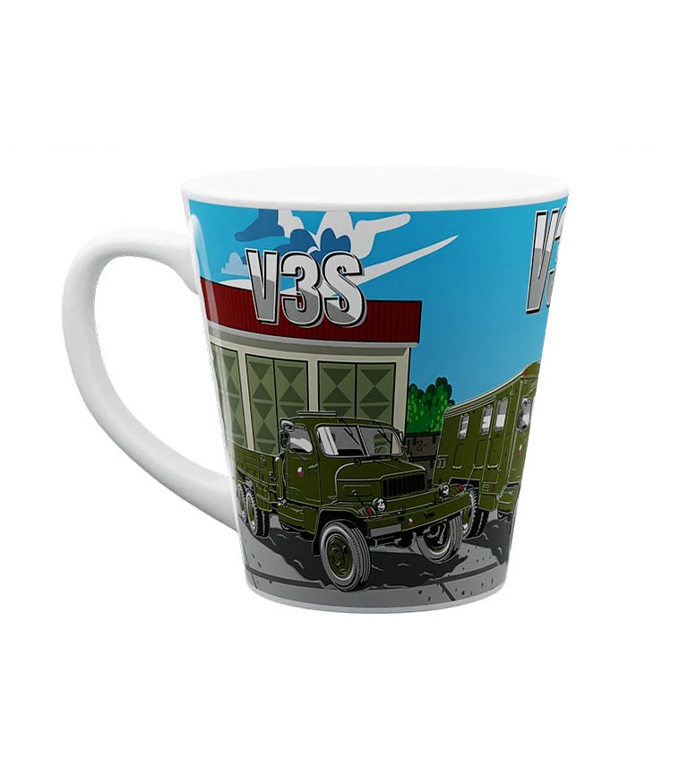 Ceramiczny kubek   Ciężarówka V3S  Gabinet 300 ml