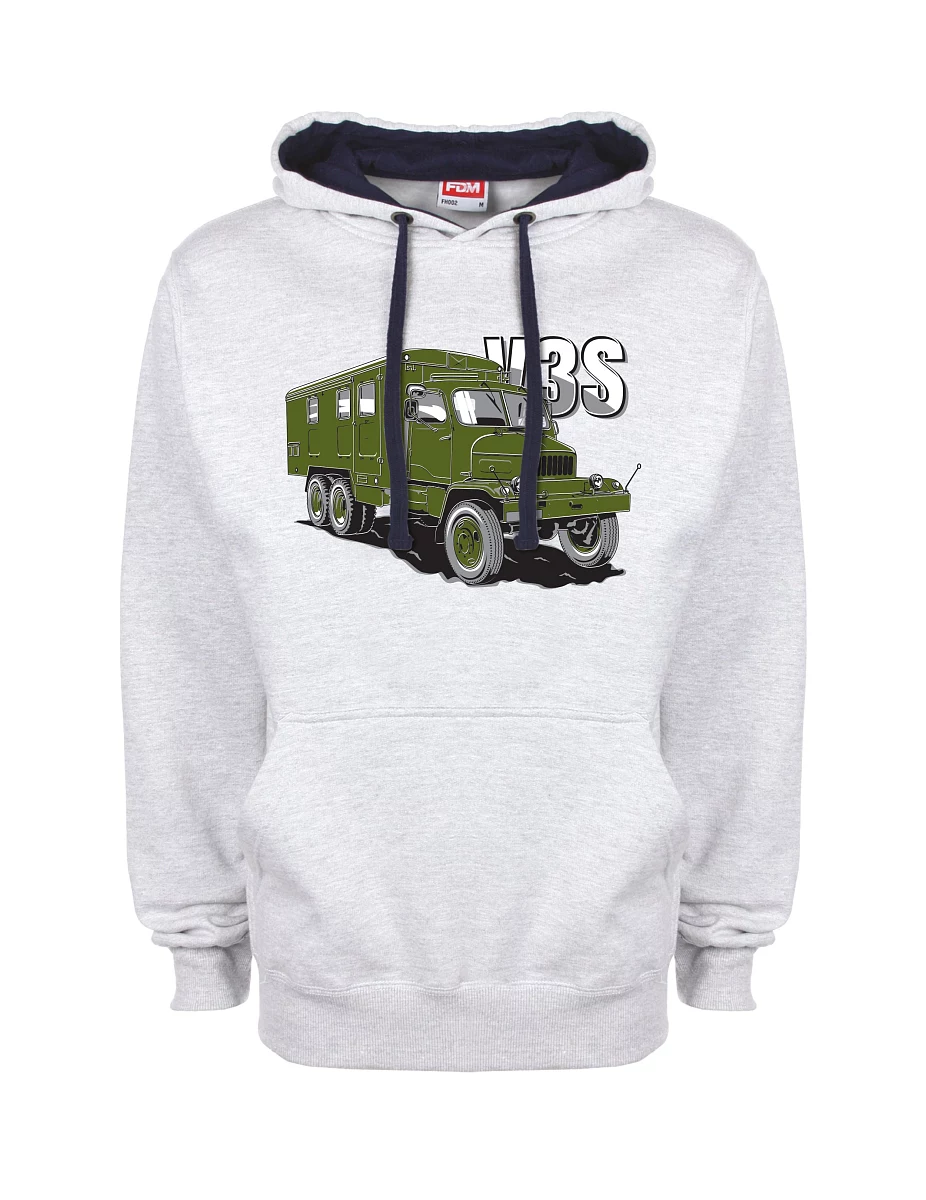 Bluza niebiesko-szara Ciężarówka V3S  Gabinet