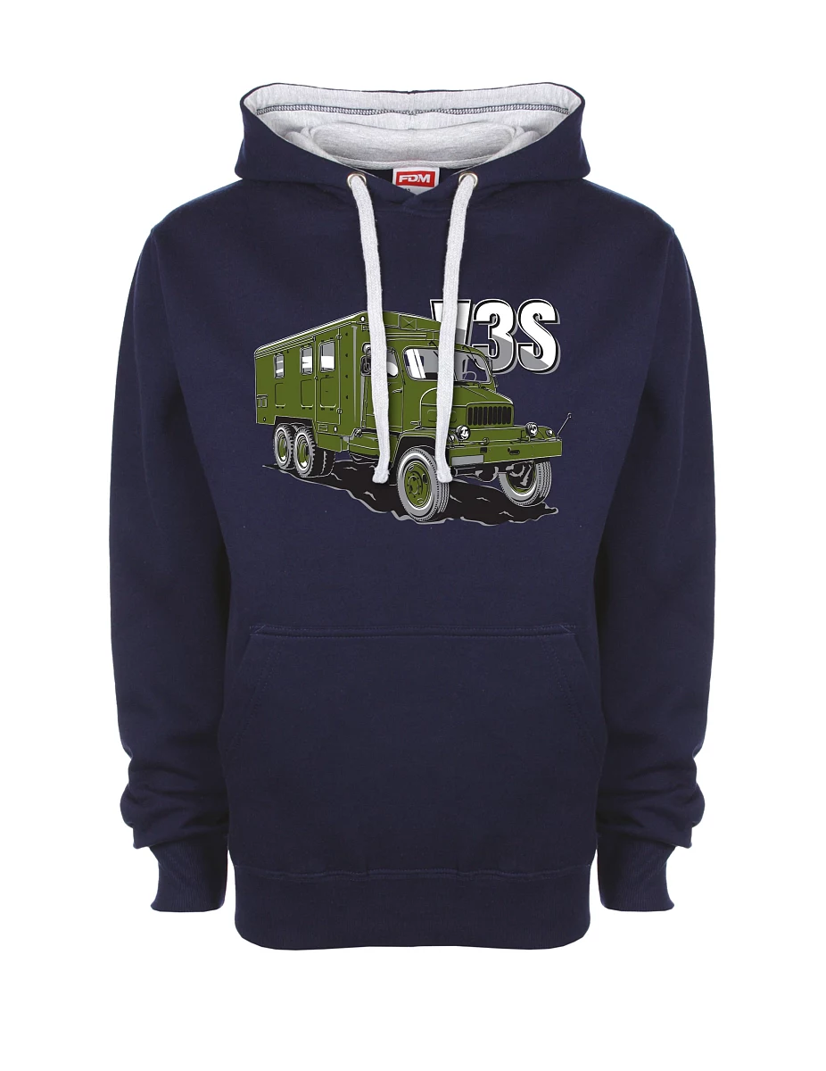 Bluza szaro-królewsko niebieska Ciężarówka V3S  Gabinet