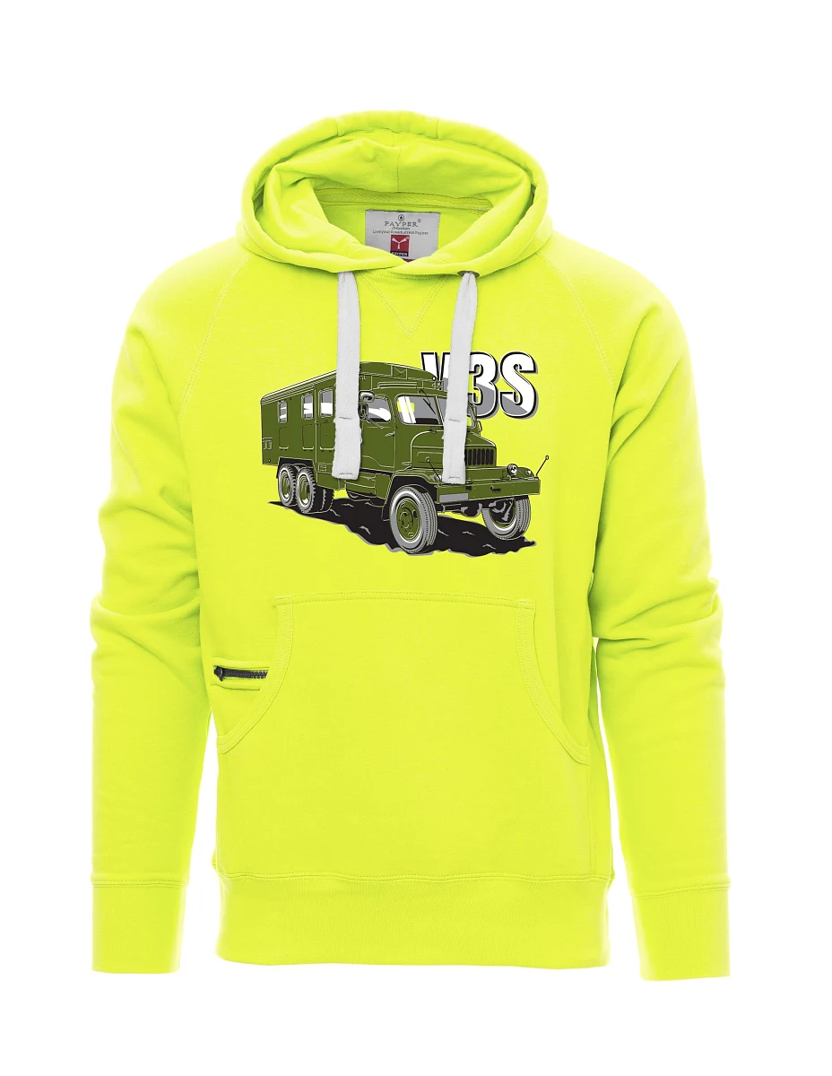 Męska bluza fluorescencyjna Ciężarówka V3S  Gabinet