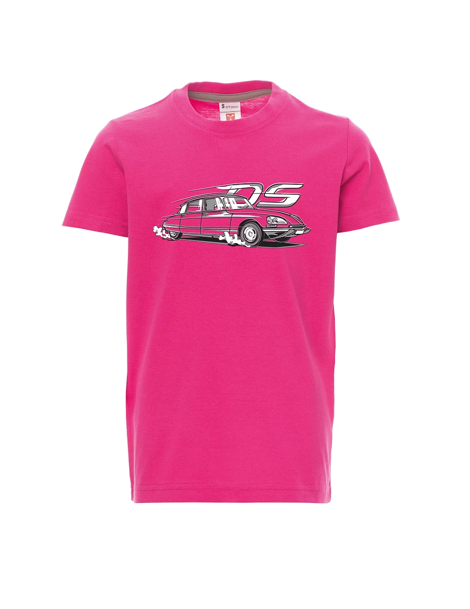 Dziecięcy t-shirt różowy francuski weteran DS