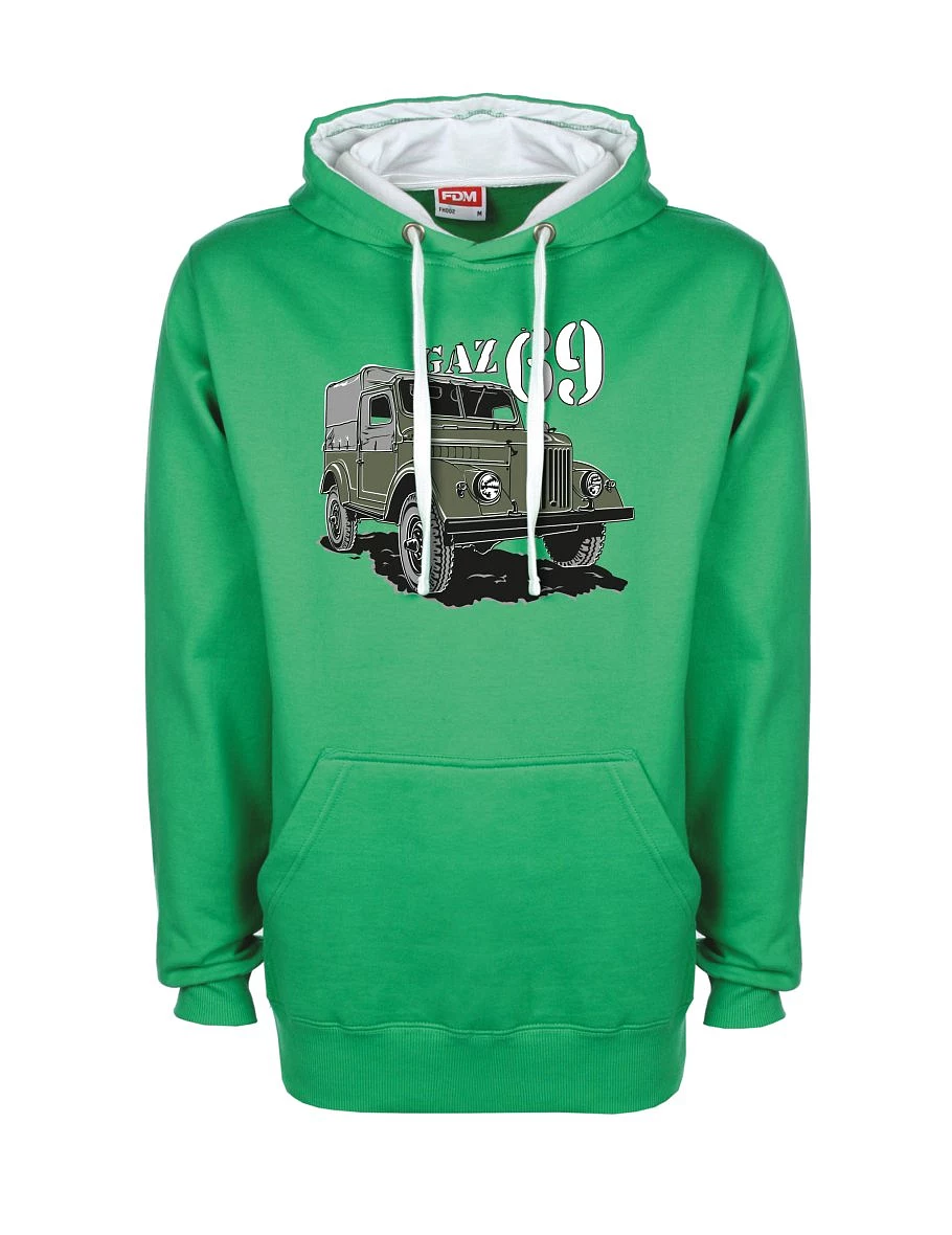Bluza biało-zielona GAZ 69