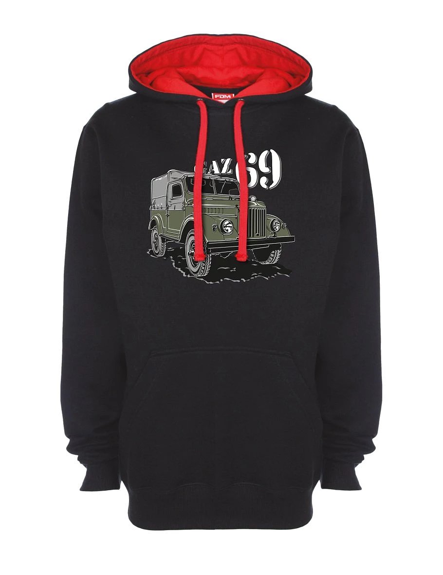 Bluza czerwono-czarna GAZ 69