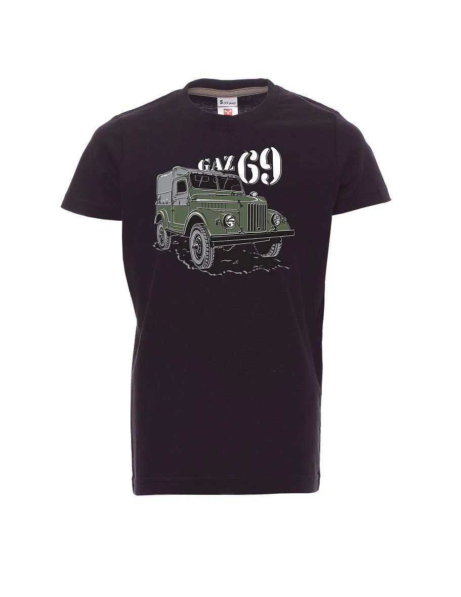 Dziecięcy t-shirt czarny GAZ 69