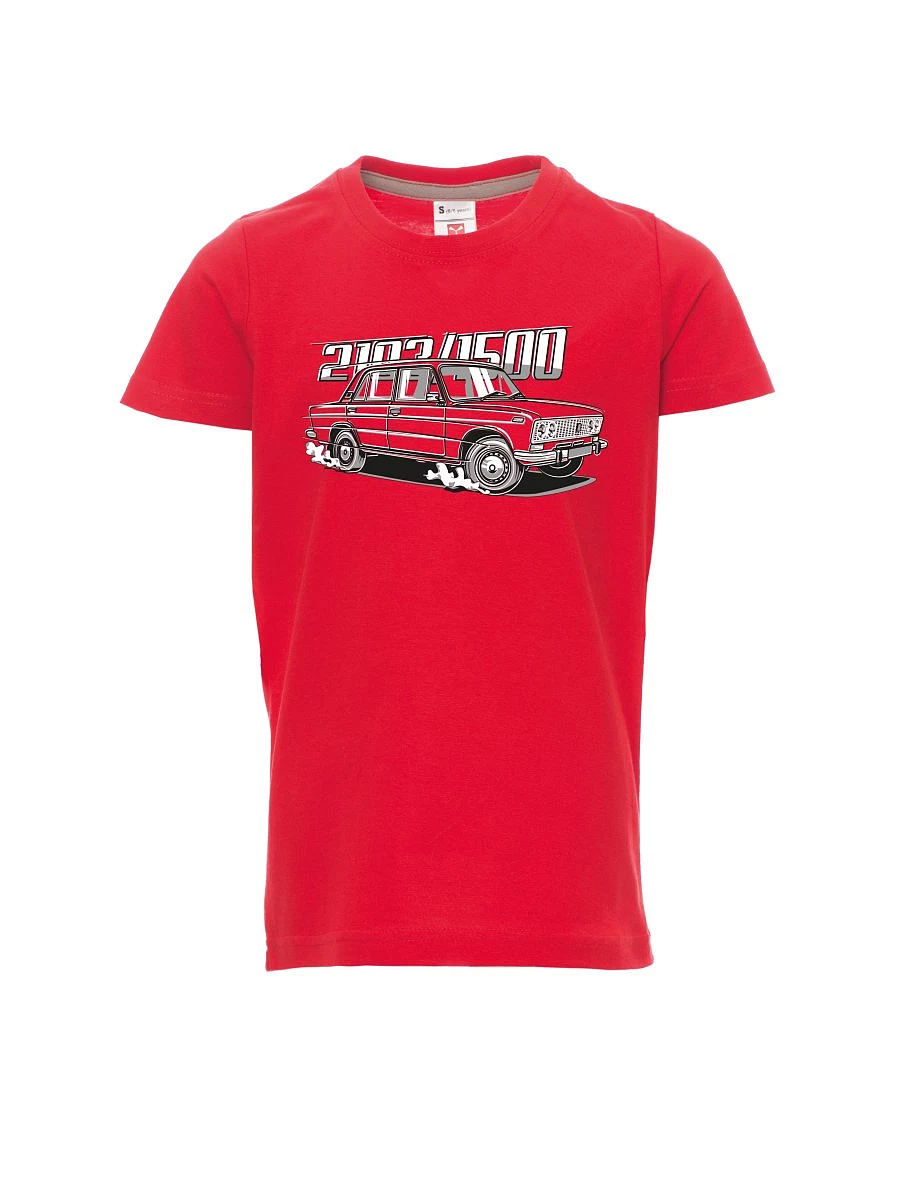 Dziecięcy t-shirt czerwony Lada 2103 / VAZ 1500
