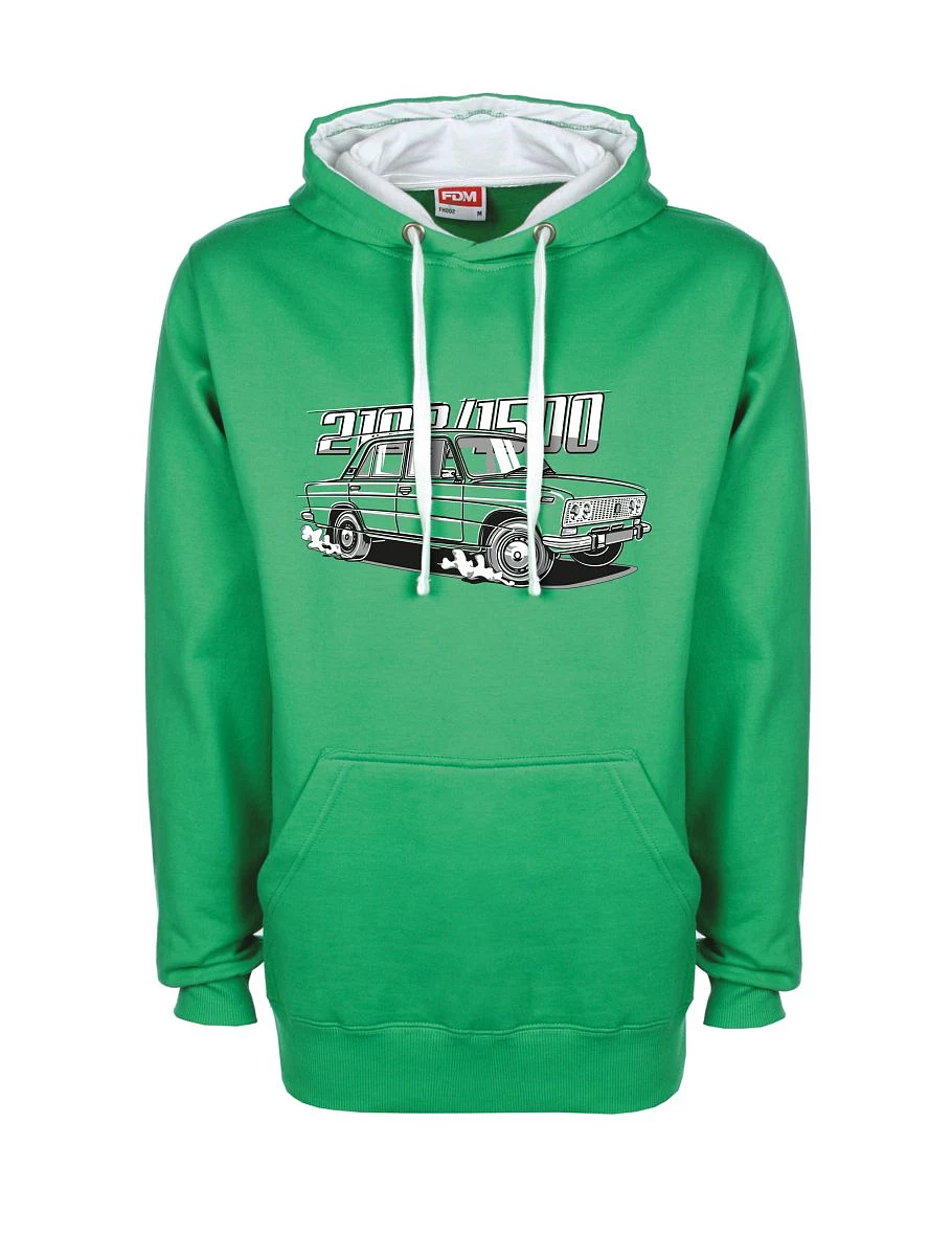 Bluza biało-zielona Lada 2103 / VAZ 1500