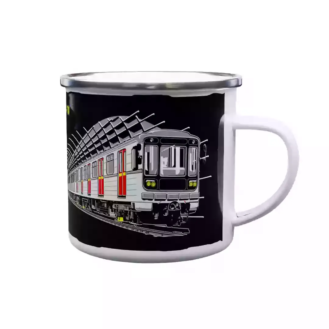 Kubek emaliowany Metro 81-71 330 ml