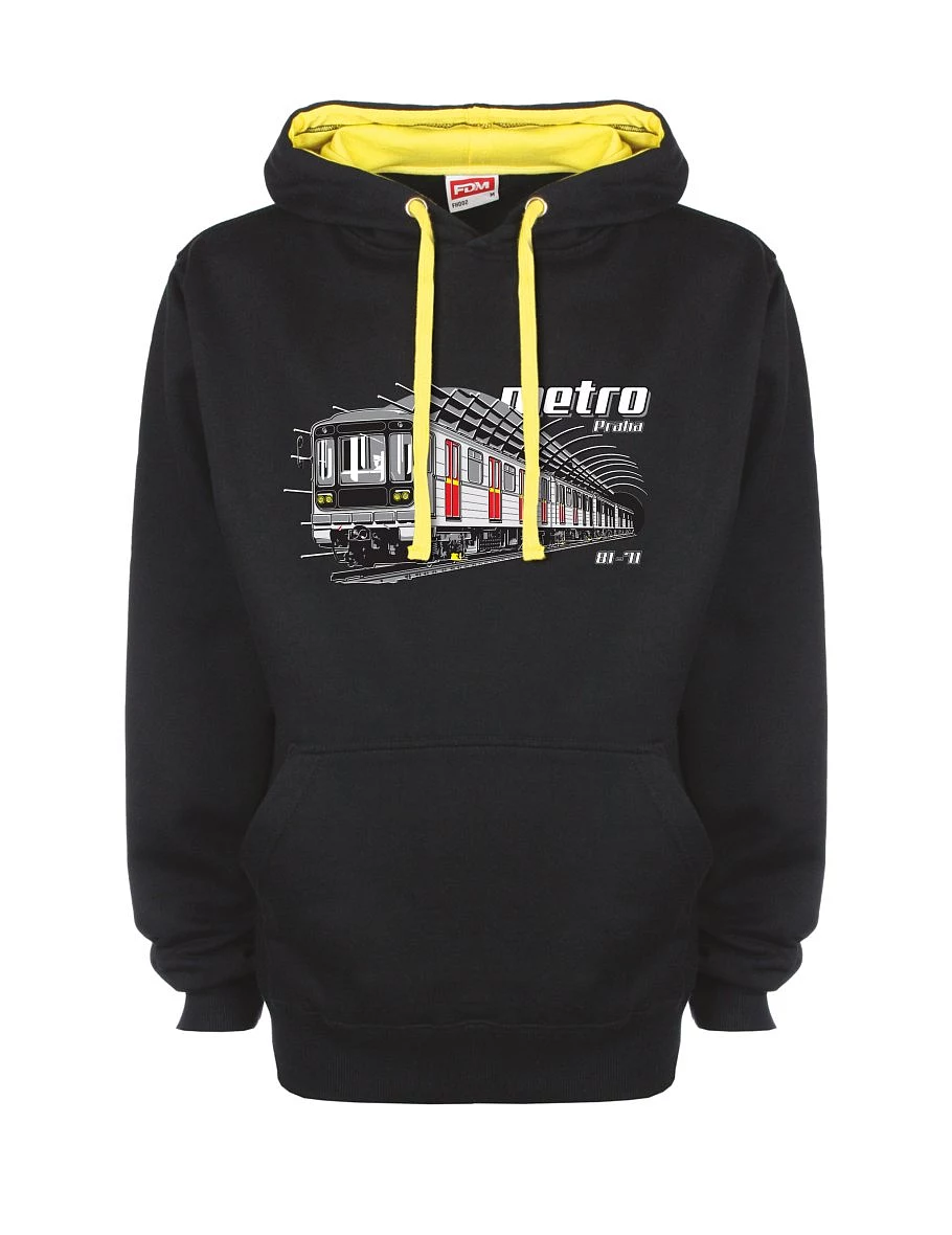 Bluza żółto -czarna Metro 81-71