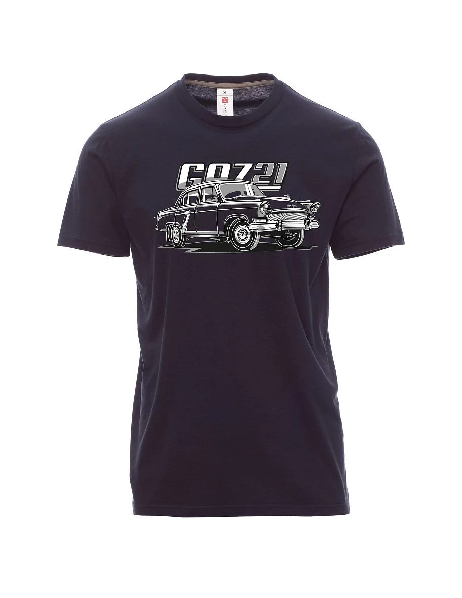 Męski t-shirt marynarka wojenna GAZ 21