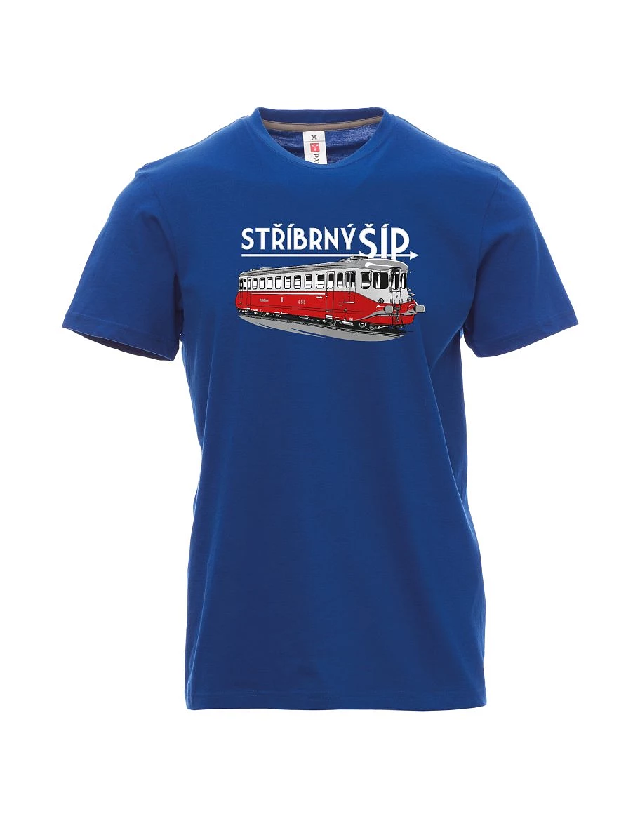 Męski t-shirt niebieski Srebrna strzała M 260 001