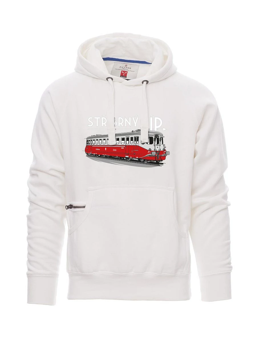 Męska bluza biała Srebrna strzała M 260 001