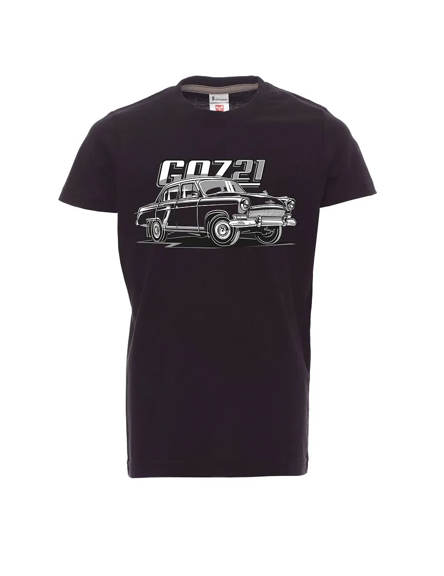 Dziecięcy t-shirt czarny GAZ 21