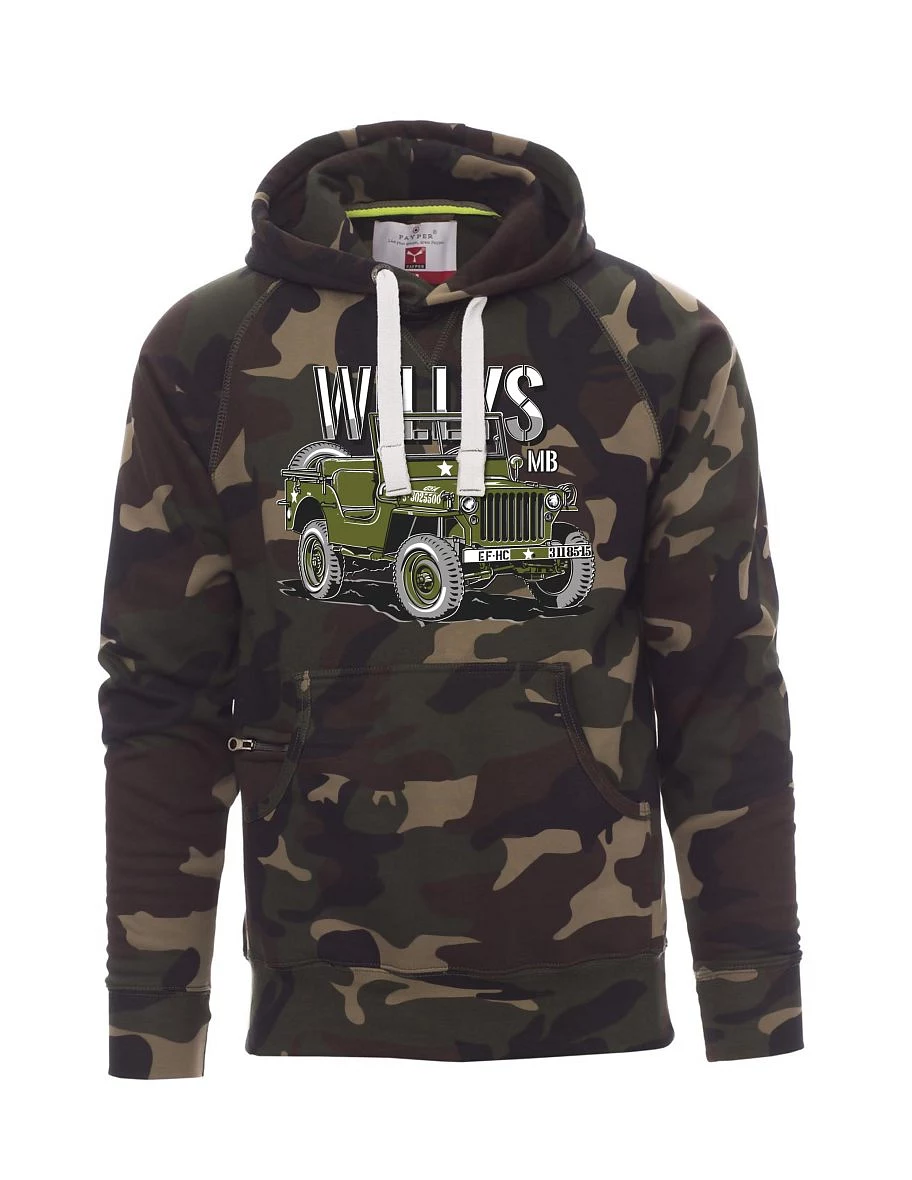 Męska bluza kamuflaż  Willys MB
