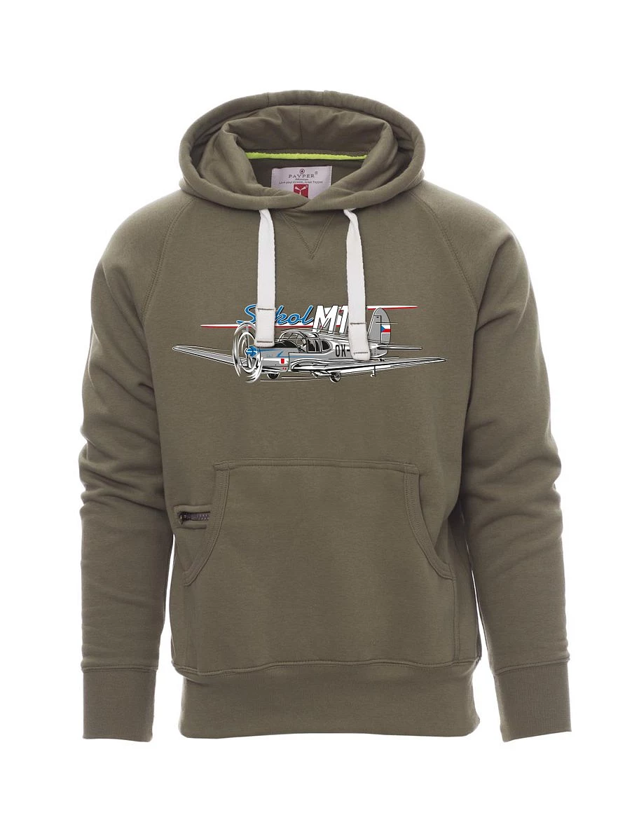 Męska bluza Khaki  Samolot Sokół