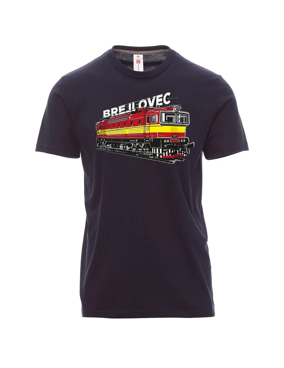 Męski t-shirt marynarka wojenna Lokomotywa 753