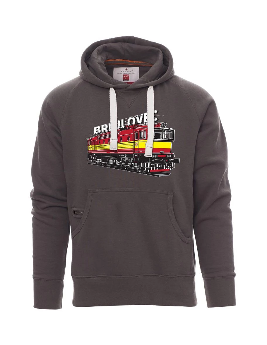 Męska bluza szara  Lokomotywa 753