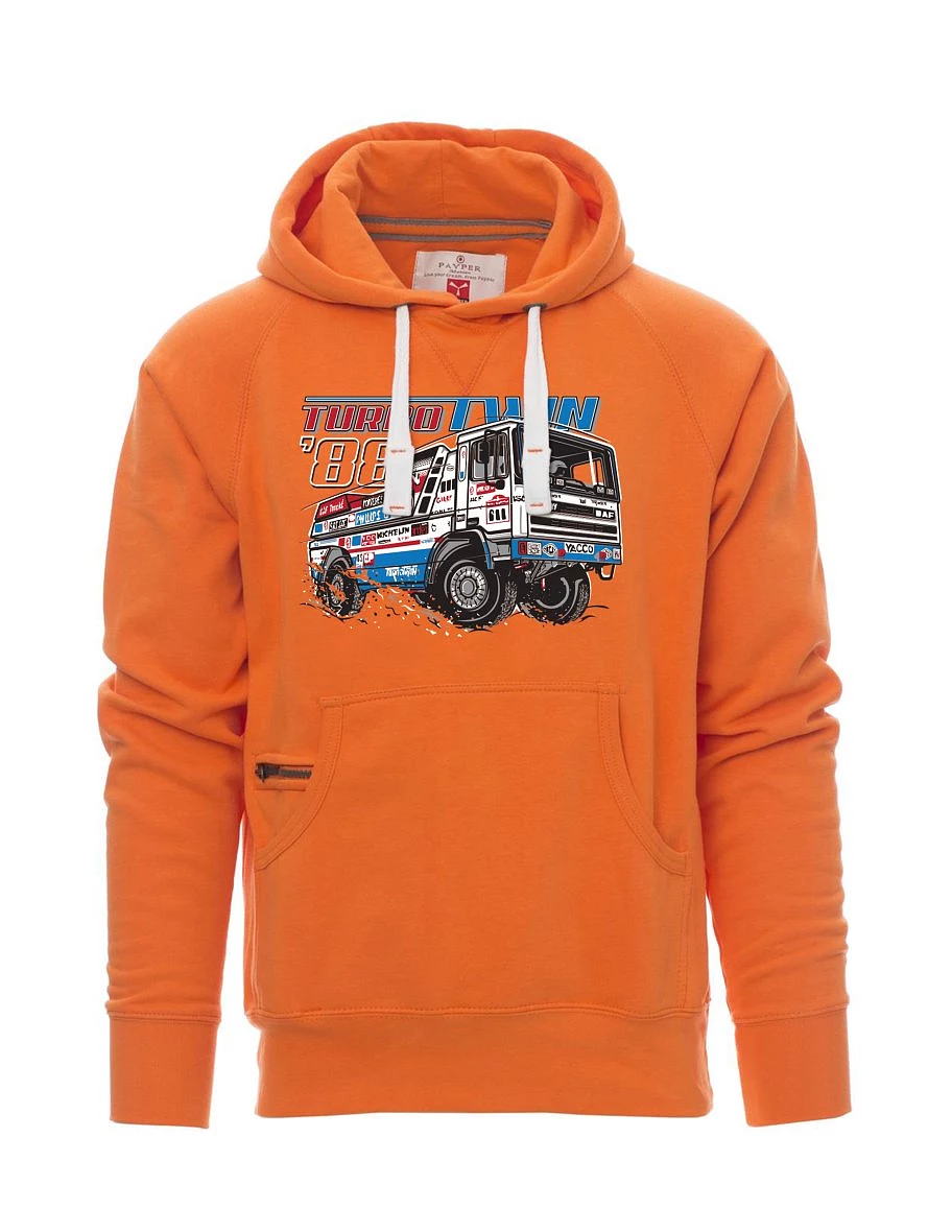 Męska bluza pomarańczowa TurboTwin z Dakaru 1988