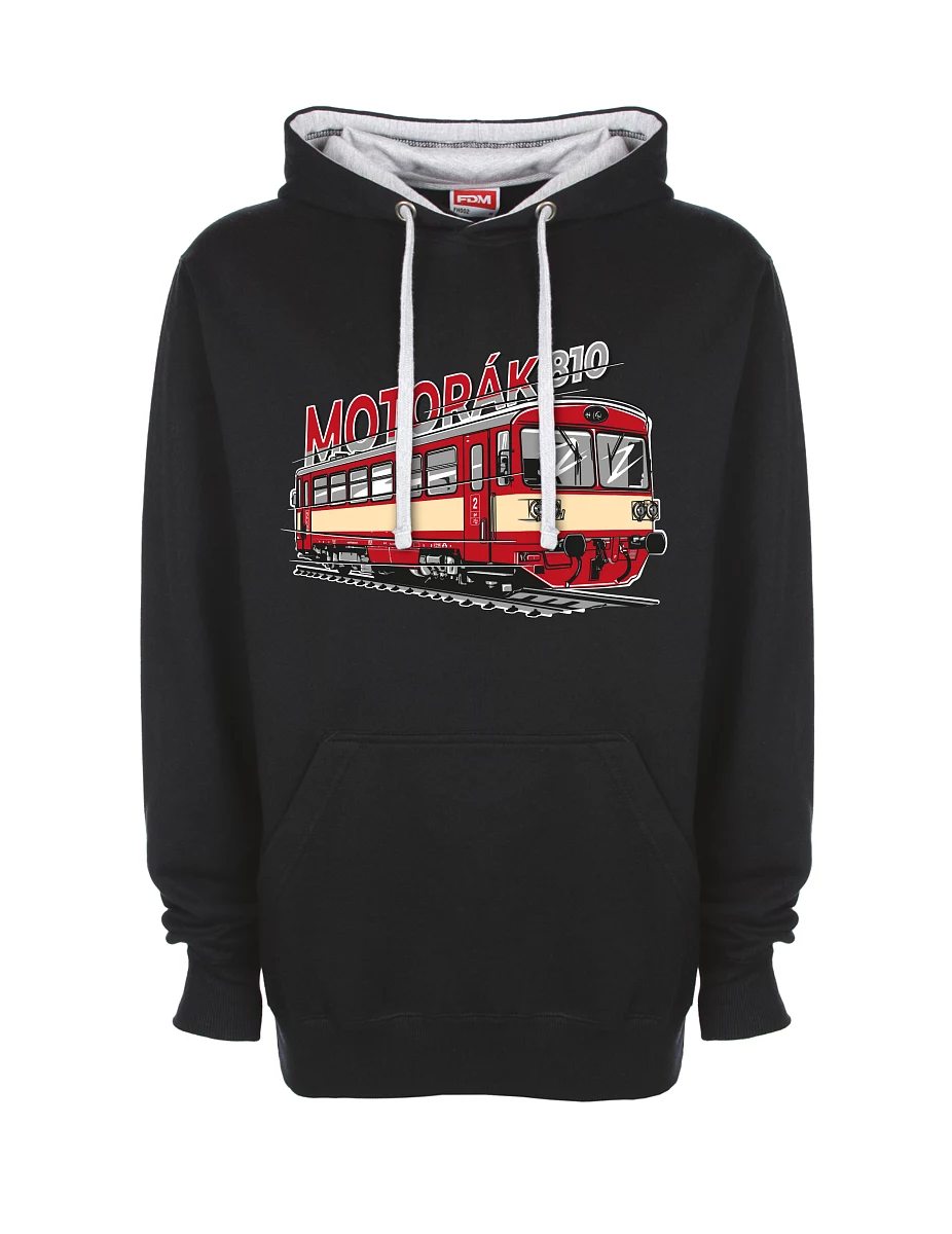 Bluza szaro-czarna Pociąg motorowy 810